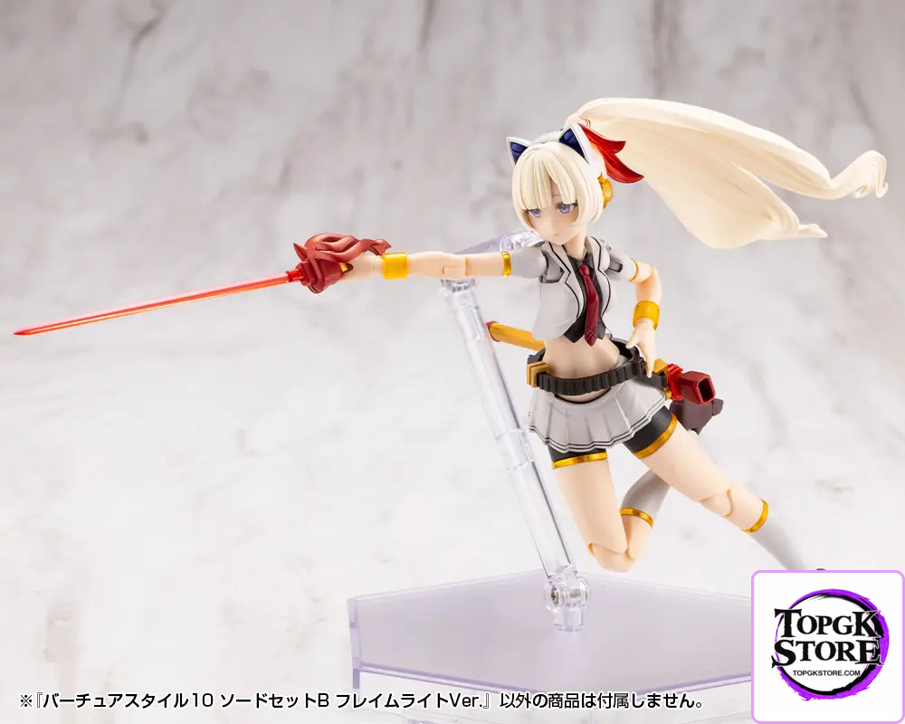 Kotobukiya – M.S.G Modeling Support Goods Virtuous Style09 X Style10 Sword Set A X B Flamerite Ver. (Licensed) - Photo