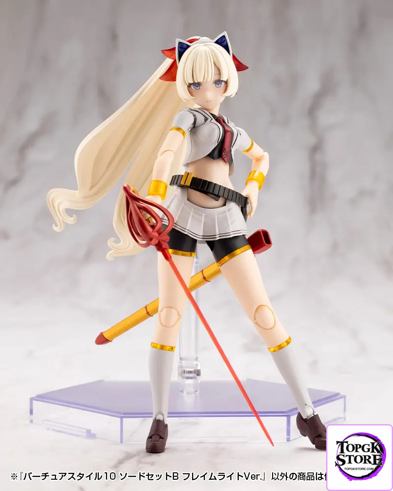 Kotobukiya – M.S.G Modeling Support Goods Virtuous Style09 X Style10 Sword Set A X B Flamerite Ver. (Licensed) - Photo
