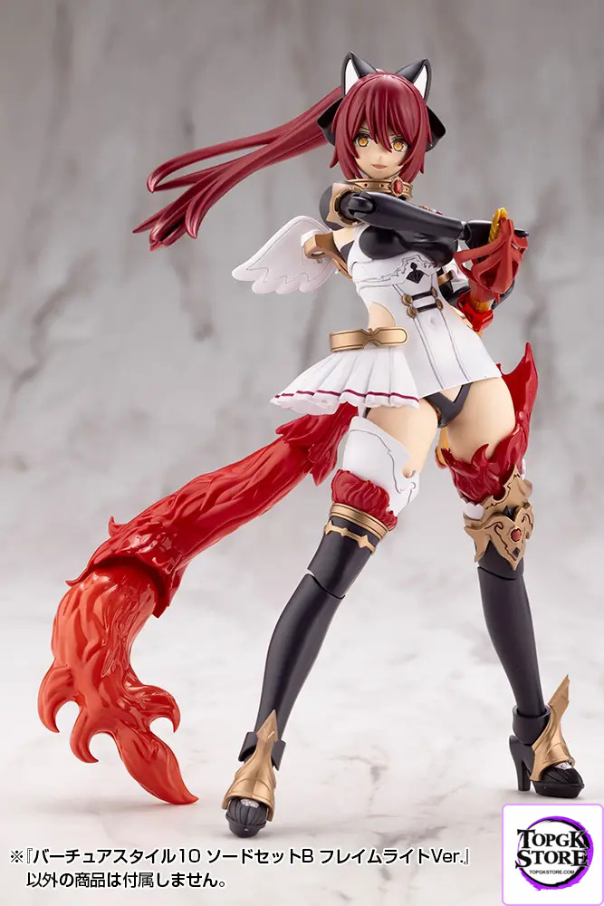 Kotobukiya – M.S.G Modeling Support Goods Virtuous Style09 X Style10 Sword Set A X B Flamerite Ver. (Licensed) - Photo