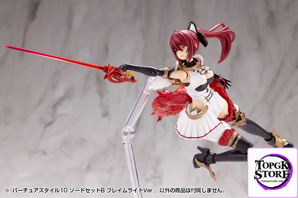 Kotobukiya – M.S.G Modeling Support Goods Virtuous Style09 X Style10 Sword Set A X B Flamerite Ver. (Licensed) - Photo