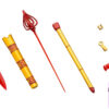 Kotobukiya – M.S.G Modeling Support Goods Virtuous Style09 X Style10 Sword Set A X B Flamerite Ver. (Licensed) - Photo