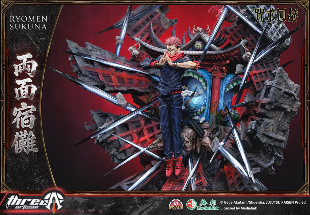Itadori Yuji / Ryomen Sukuna other scale Statue - Jujutsu Kaisen | ThreeArtisan studio - Image 9