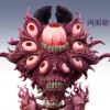 Jujutsu Kaisen Ryomen Sukuna 16 & 14 Scale LED GK Statue – Initial Aspiration Studio