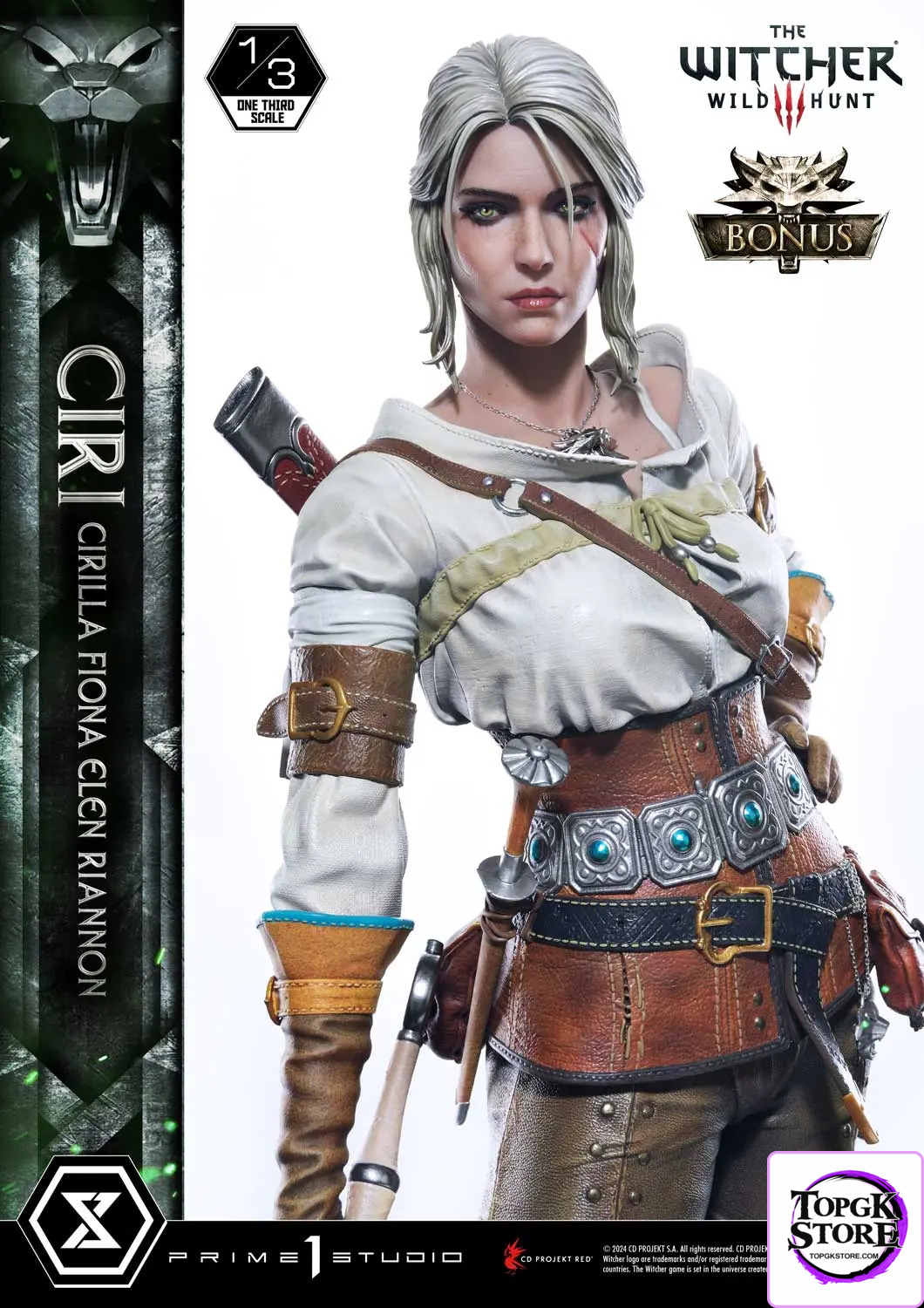 Prime 1 Studio – Museum Masterline The Witcher 3: Wild Hunt Ciri Fiona Elen Riannon MMW3-03 MMW3-03S(Licensed) - Photo