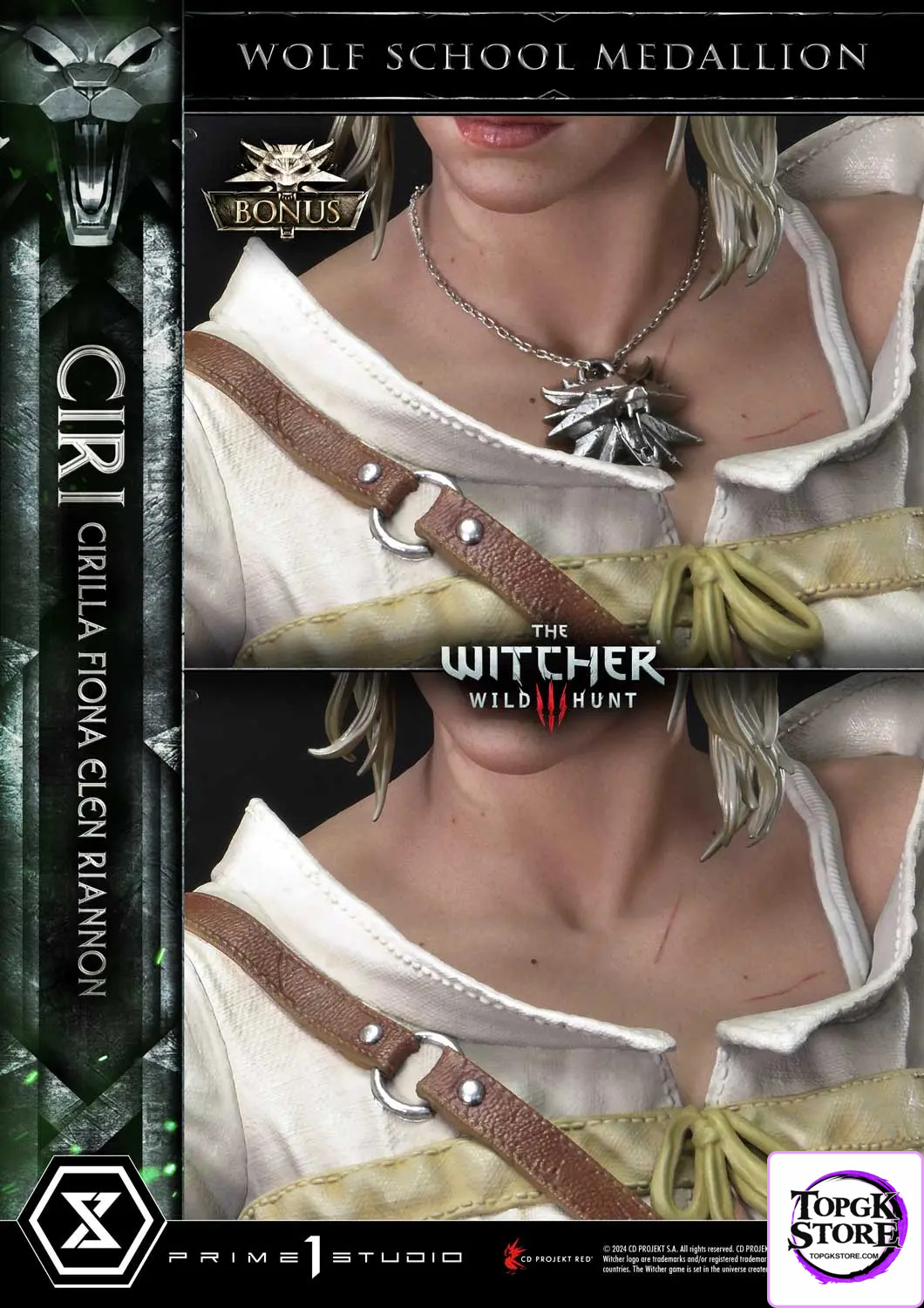 Prime 1 Studio – Museum Masterline The Witcher 3: Wild Hunt Ciri Fiona Elen Riannon MMW3-03 MMW3-03S(Licensed) - Photo