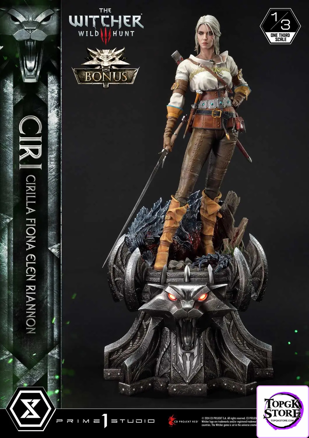 Prime 1 Studio – Museum Masterline The Witcher 3: Wild Hunt Ciri Fiona Elen Riannon MMW3-03 MMW3-03S(Licensed) - Photo