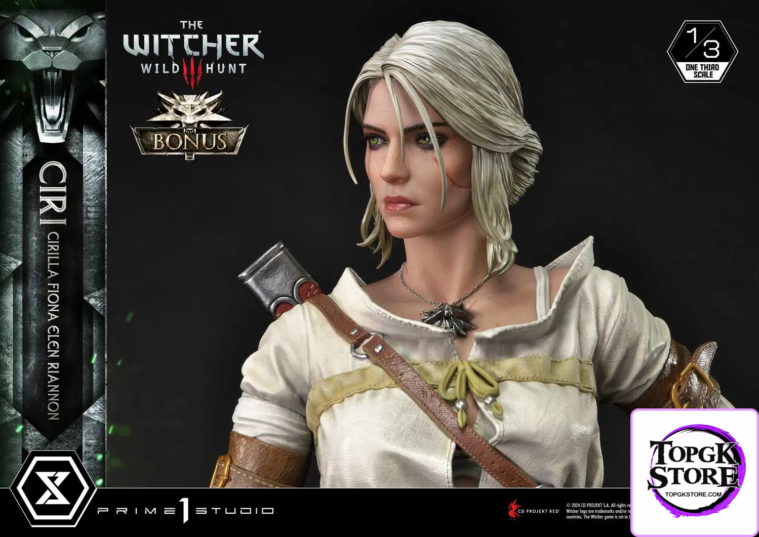 Prime 1 Studio – Museum Masterline The Witcher 3: Wild Hunt Ciri Fiona Elen Riannon MMW3-03 MMW3-03S(Licensed) - Photo