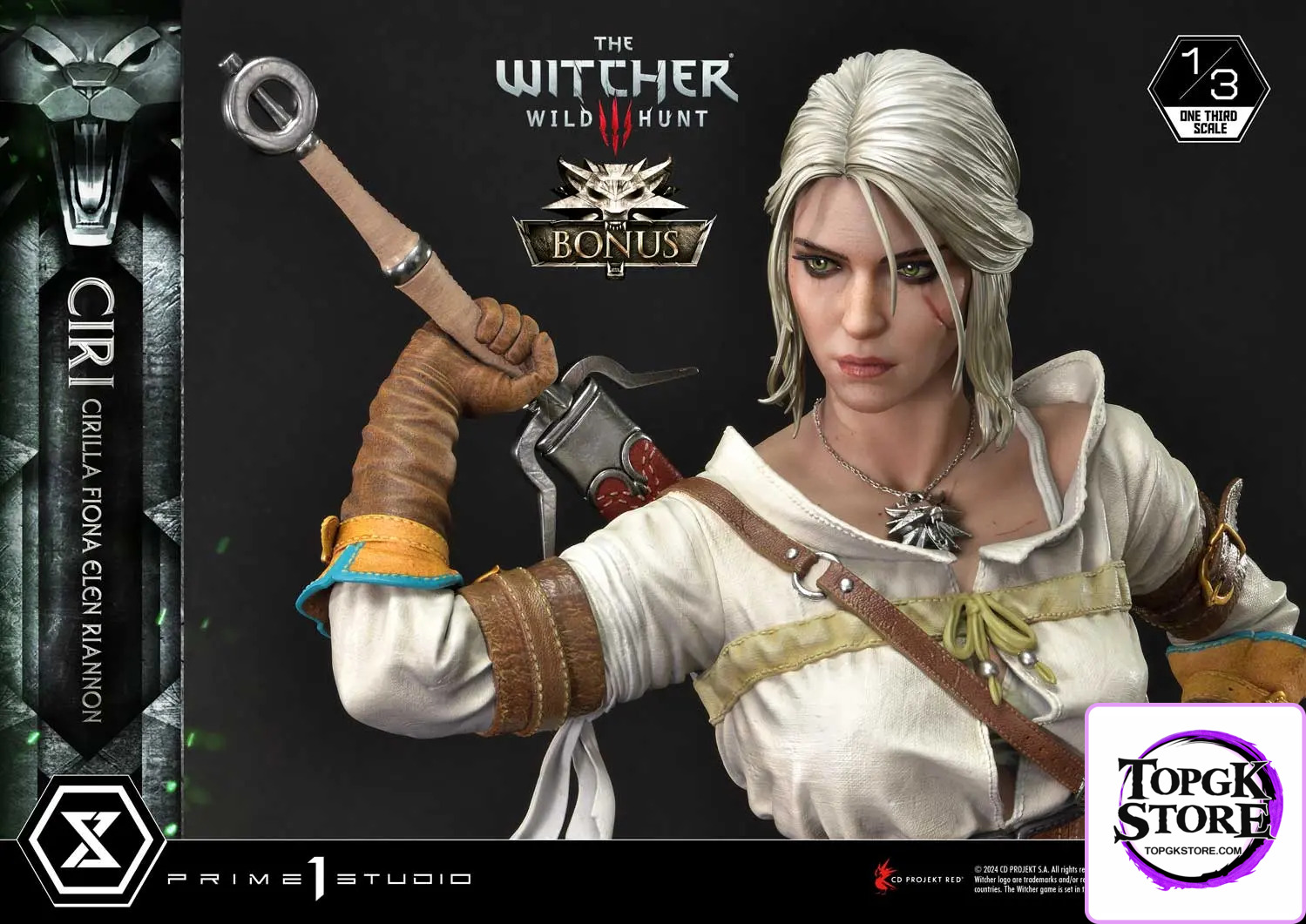 Prime 1 Studio – Museum Masterline The Witcher 3: Wild Hunt Ciri Fiona Elen Riannon MMW3-03 MMW3-03S(Licensed) - Photo