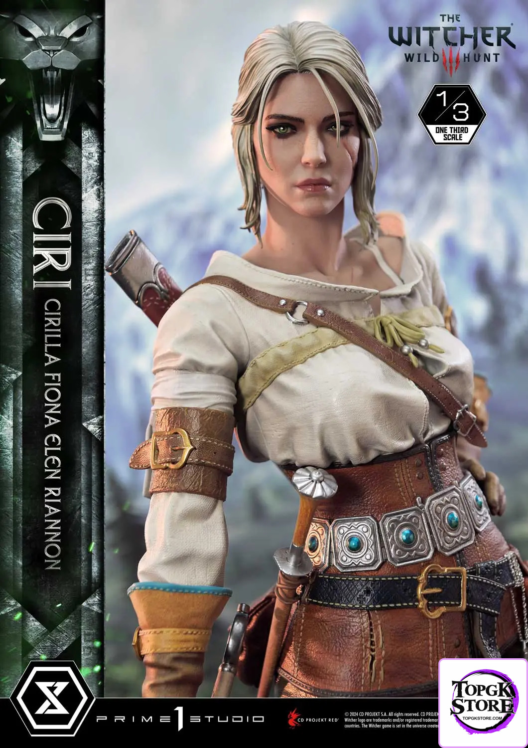 Prime 1 Studio – Museum Masterline The Witcher 3: Wild Hunt Ciri Fiona Elen Riannon MMW3-03 MMW3-03S(Licensed) - Photo