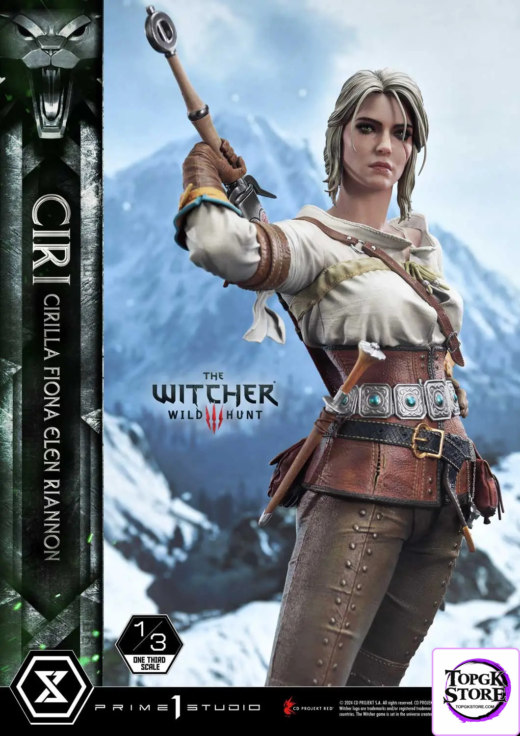 Prime 1 Studio – Museum Masterline The Witcher 3: Wild Hunt Ciri Fiona Elen Riannon MMW3-03 MMW3-03S(Licensed) - Photo