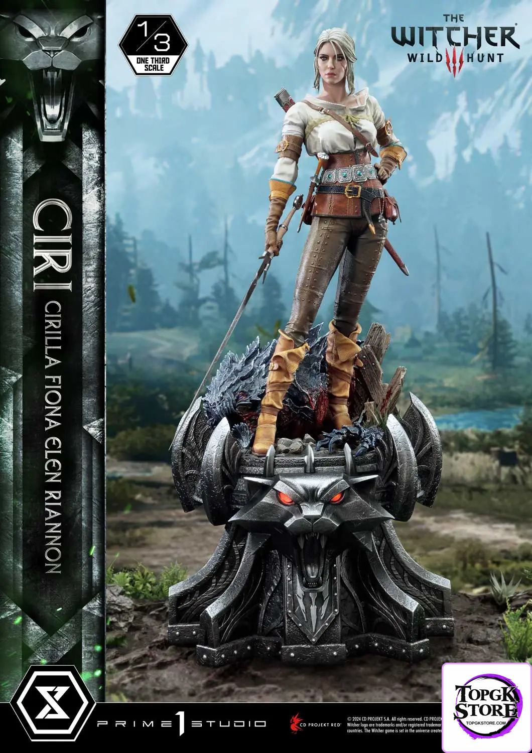 Prime 1 Studio – Museum Masterline The Witcher 3: Wild Hunt Ciri Fiona Elen Riannon MMW3-03 MMW3-03S(Licensed) - Photo