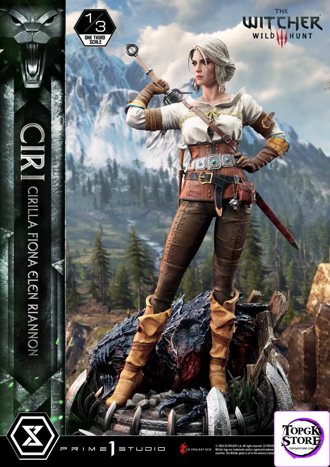 Prime 1 Studio – Museum Masterline The Witcher 3: Wild Hunt Ciri Fiona Elen Riannon MMW3-03 MMW3-03S(Licensed) - Photo