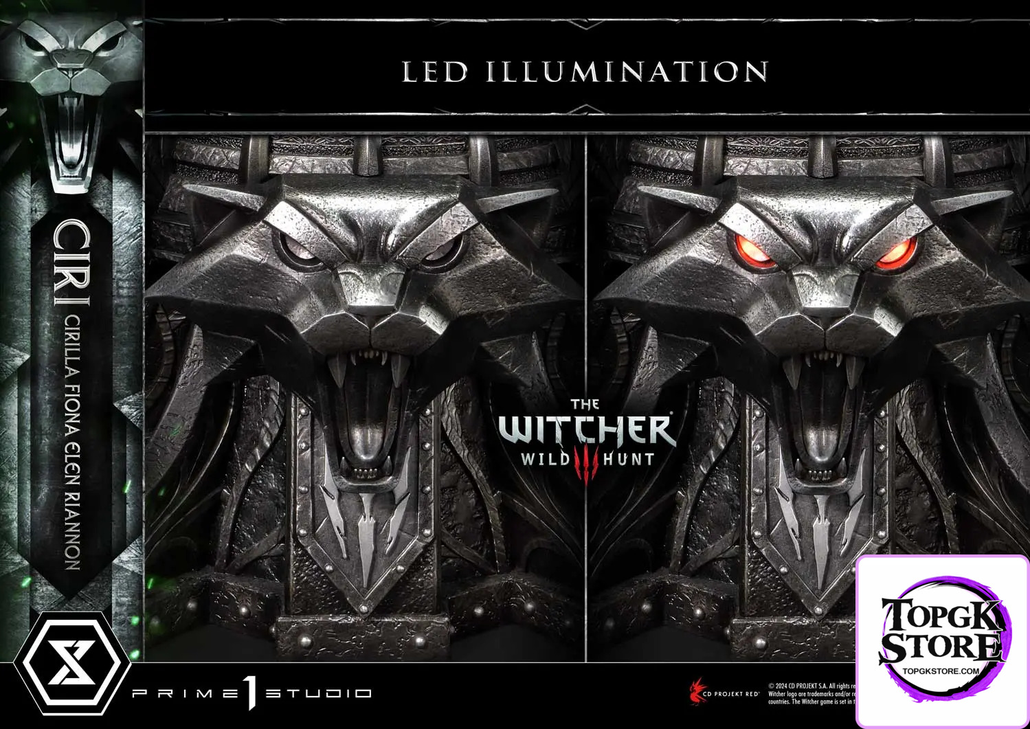 Prime 1 Studio – Museum Masterline The Witcher 3: Wild Hunt Ciri Fiona Elen Riannon MMW3-03 MMW3-03S(Licensed) - Photo