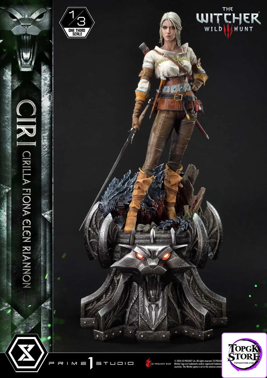 Prime 1 Studio – Museum Masterline The Witcher 3: Wild Hunt Ciri Fiona Elen Riannon MMW3-03 MMW3-03S(Licensed) - Photo