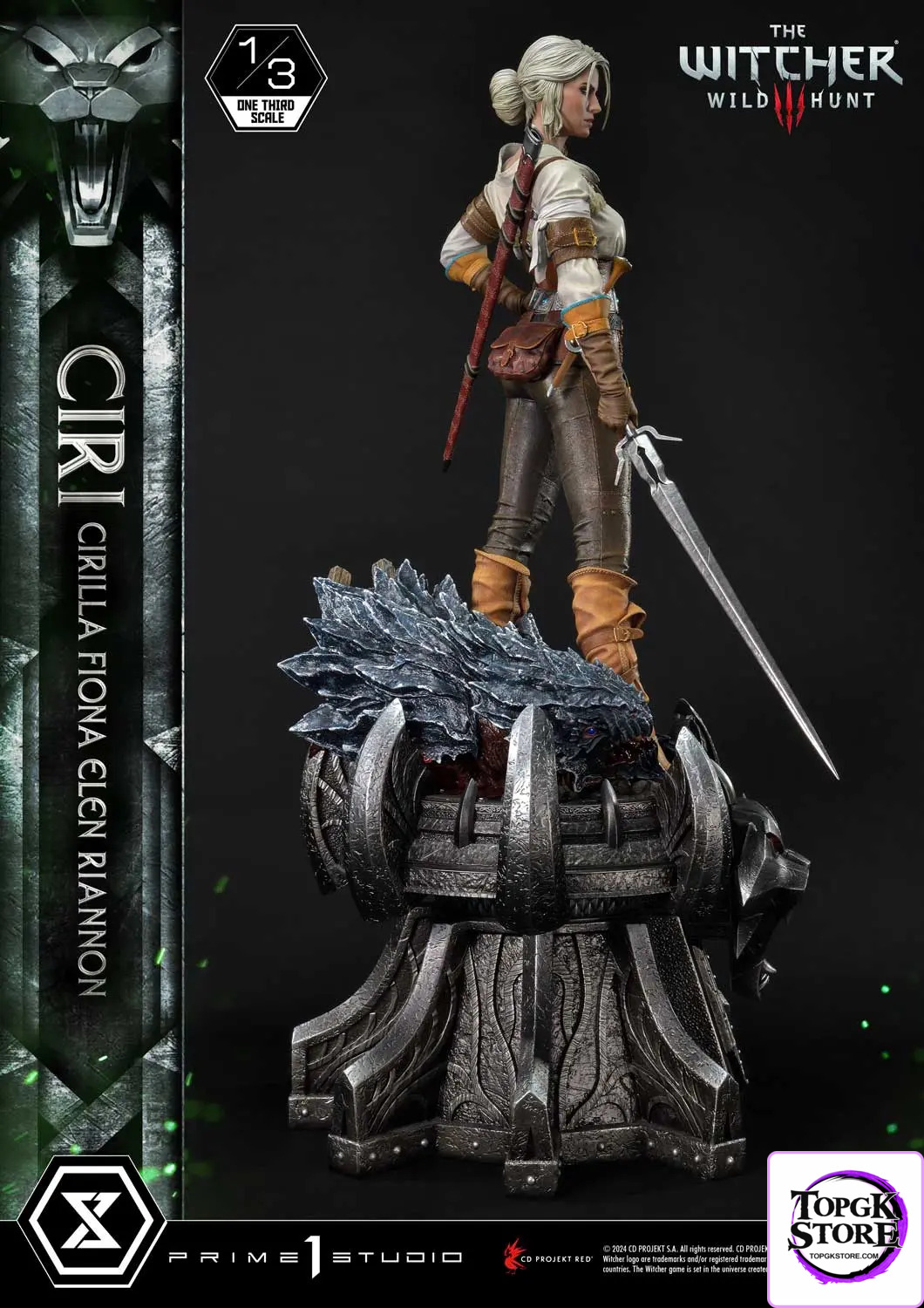 Prime 1 Studio – Museum Masterline The Witcher 3: Wild Hunt Ciri Fiona Elen Riannon MMW3-03 MMW3-03S(Licensed) - Photo
