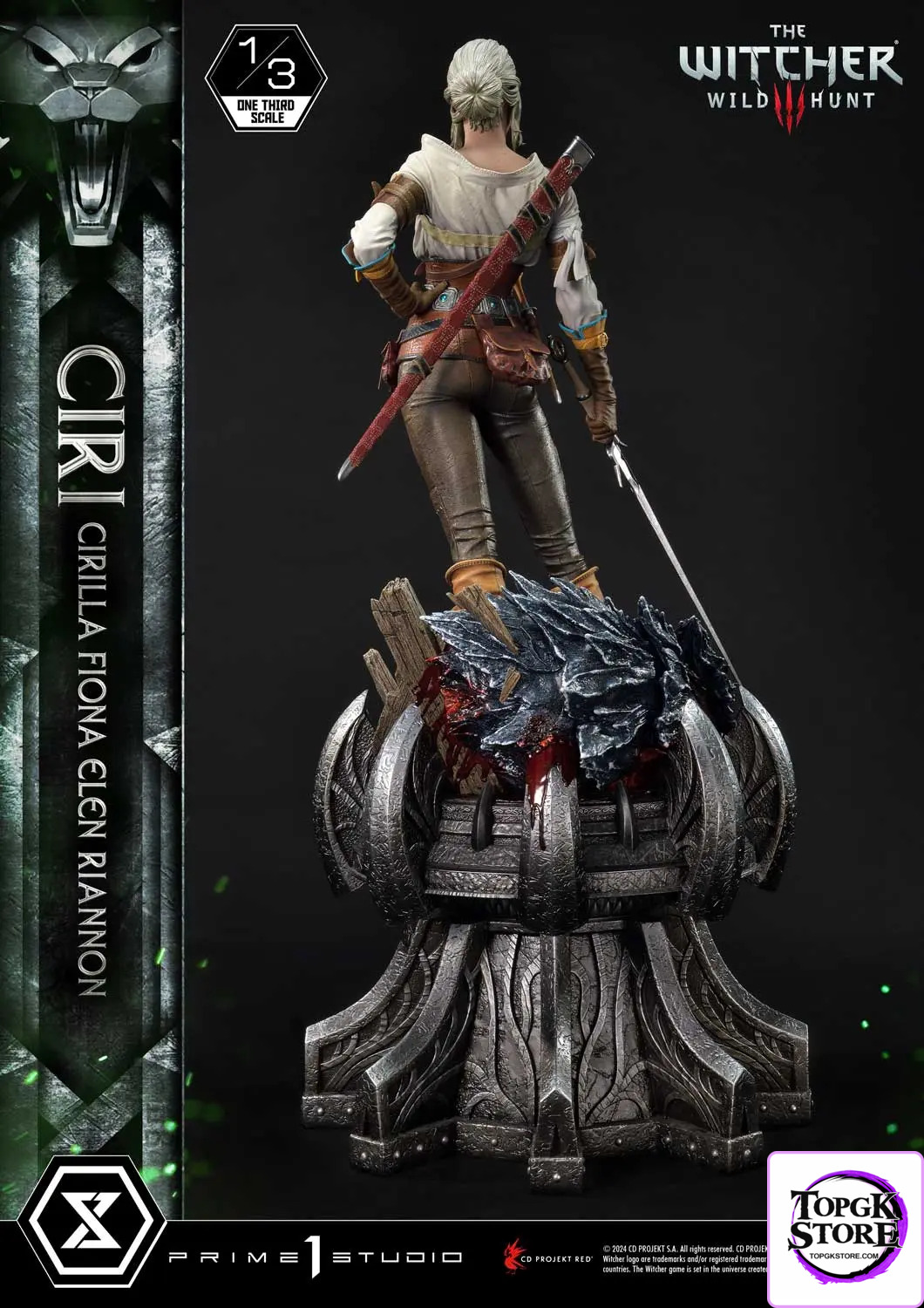 Prime 1 Studio – Museum Masterline The Witcher 3: Wild Hunt Ciri Fiona Elen Riannon MMW3-03 MMW3-03S(Licensed) - Photo