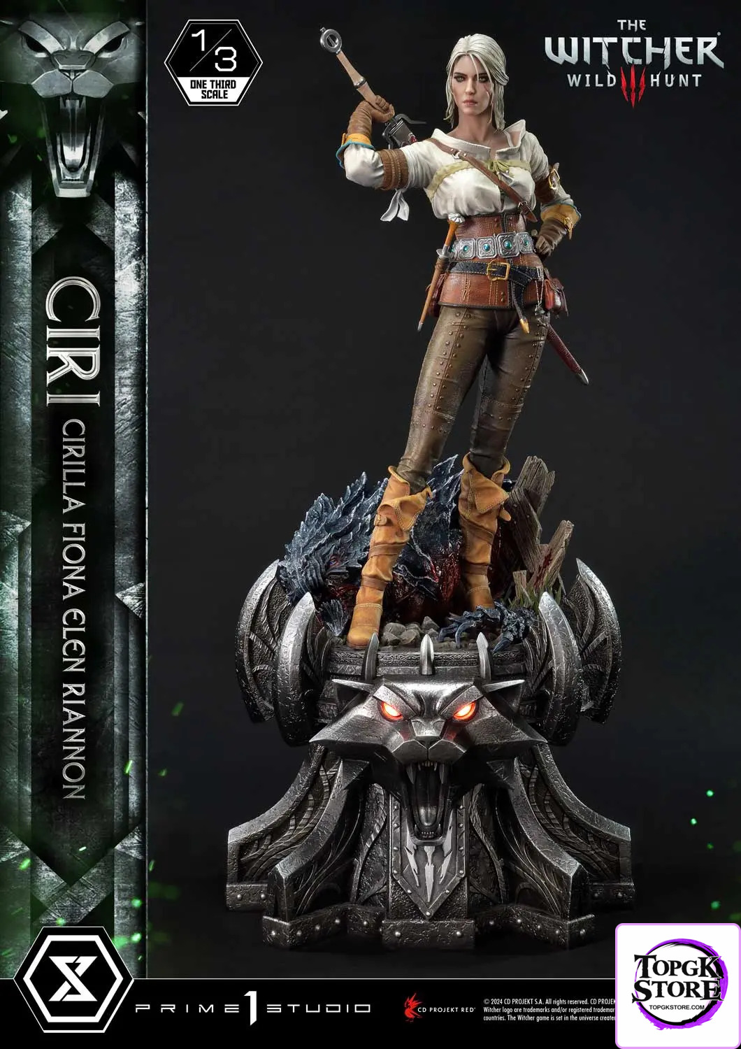 Prime 1 Studio – Museum Masterline The Witcher 3: Wild Hunt Ciri Fiona Elen Riannon MMW3-03 MMW3-03S(Licensed) - Photo