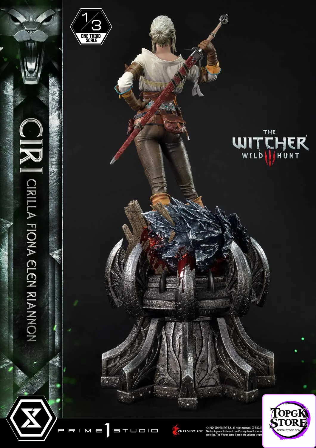 Prime 1 Studio – Museum Masterline The Witcher 3: Wild Hunt Ciri Fiona Elen Riannon MMW3-03 MMW3-03S(Licensed) - Photo