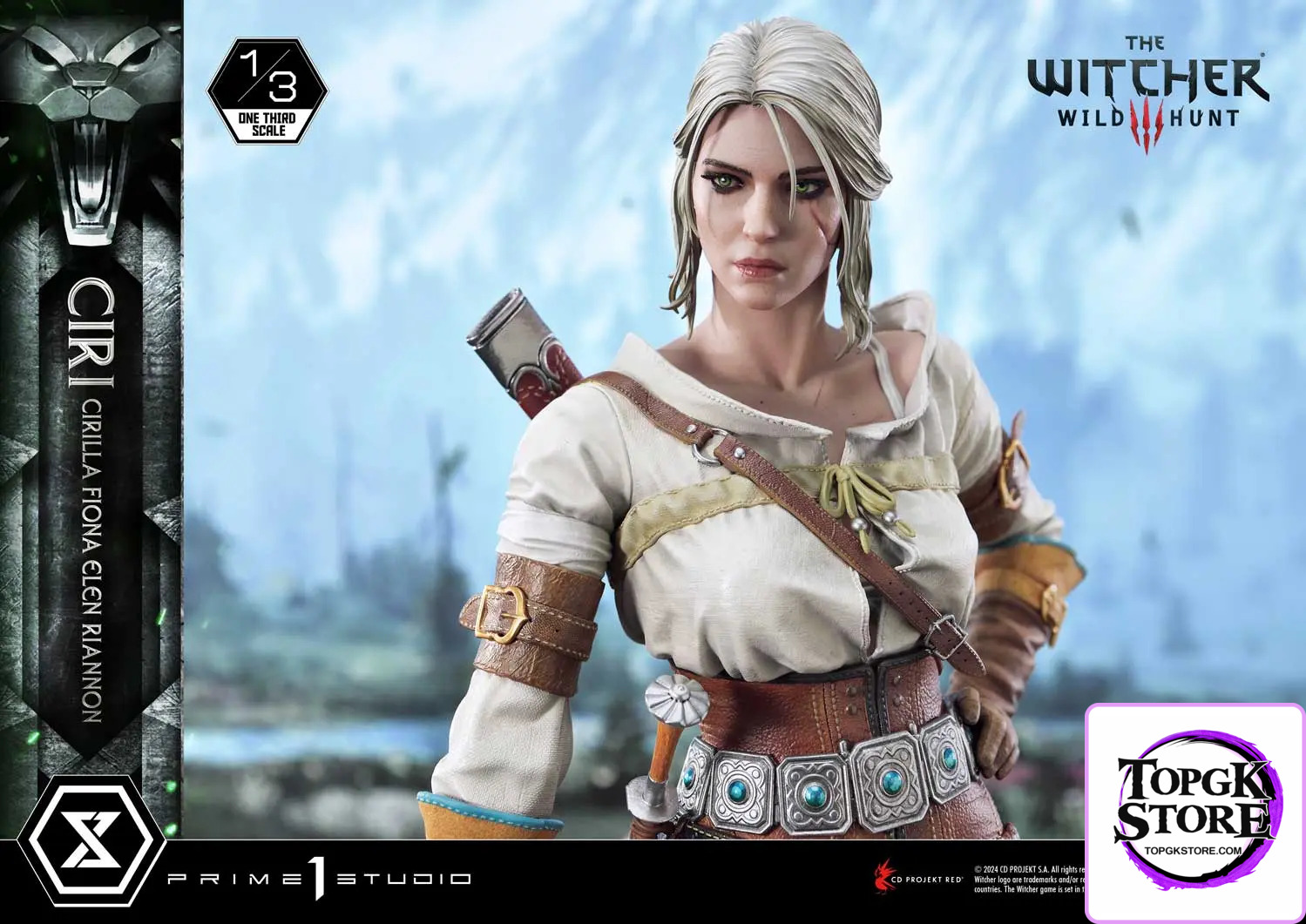 Prime 1 Studio – Museum Masterline The Witcher 3: Wild Hunt Ciri Fiona Elen Riannon MMW3-03 MMW3-03S(Licensed) - Photo