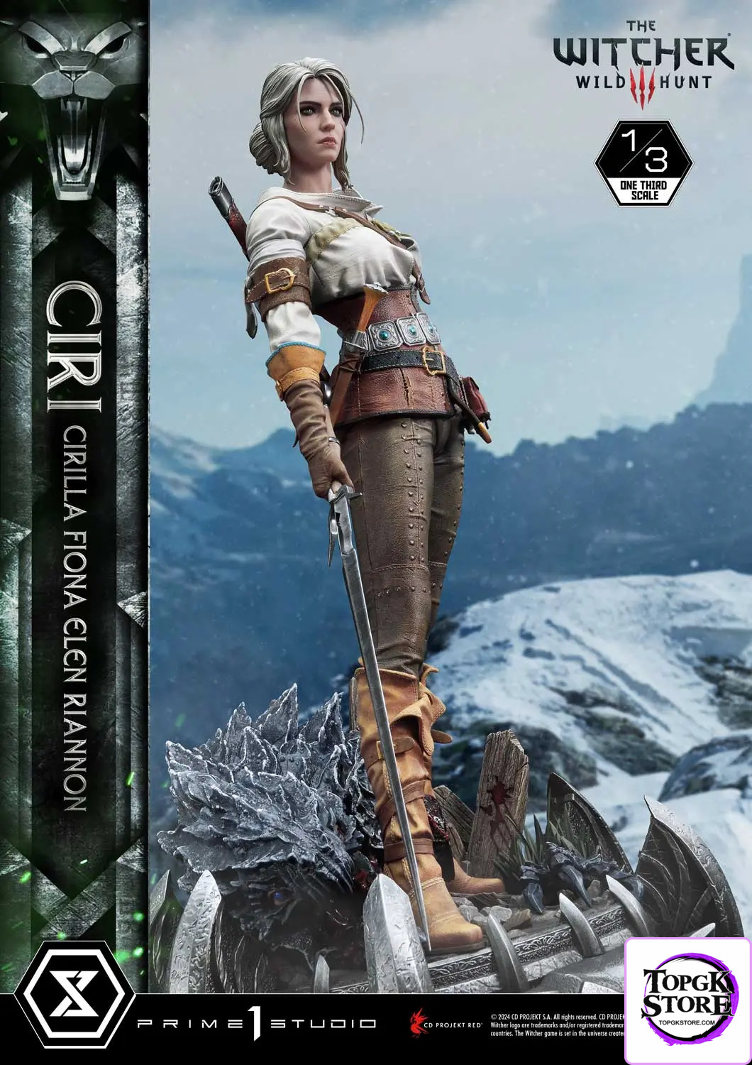 Prime 1 Studio – Museum Masterline The Witcher 3: Wild Hunt Ciri Fiona Elen Riannon MMW3-03 MMW3-03S(Licensed) - Photo