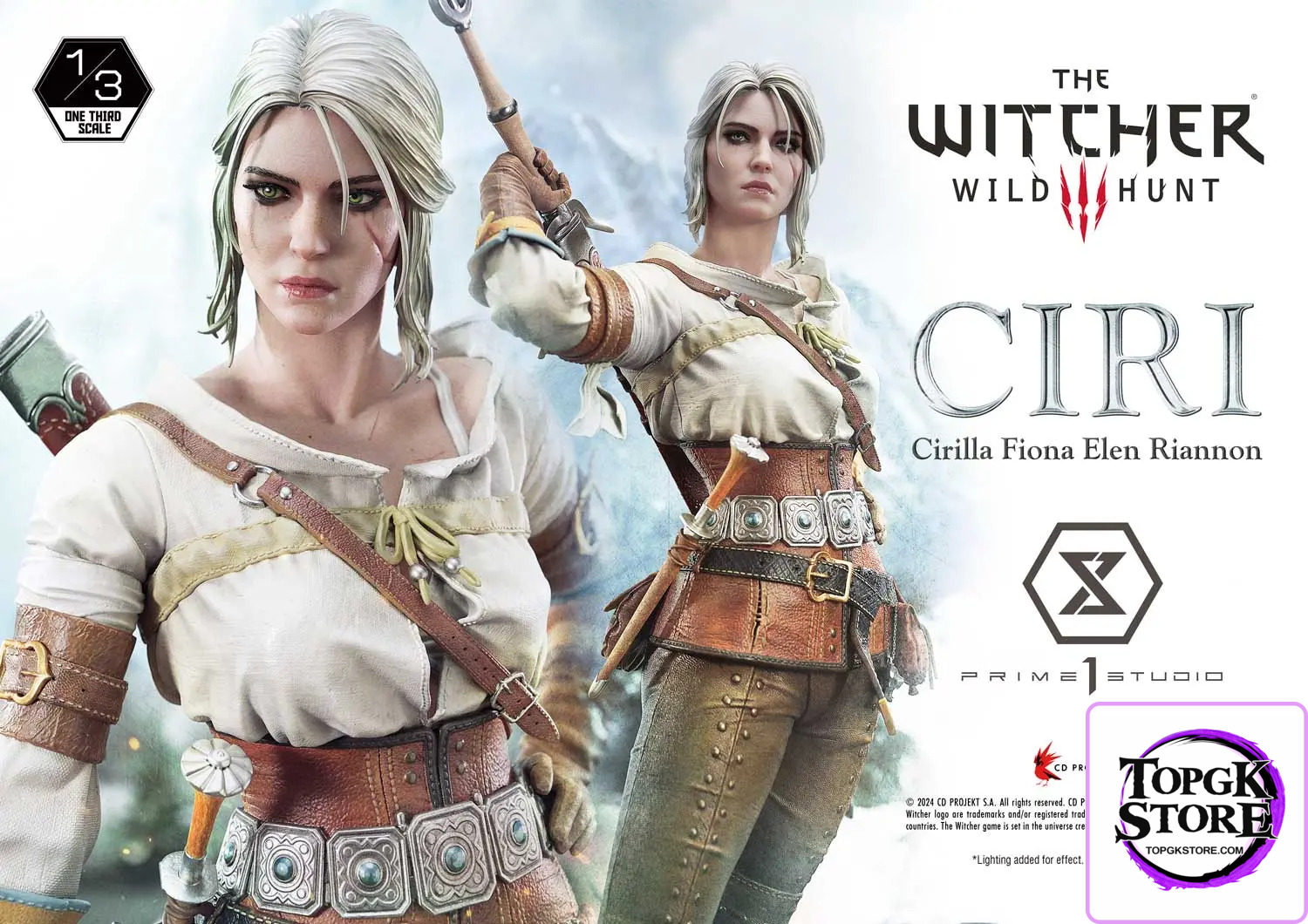 Prime 1 Studio – Museum Masterline The Witcher 3: Wild Hunt Ciri Fiona Elen Riannon MMW3-03 MMW3-03S(Licensed) - Photo