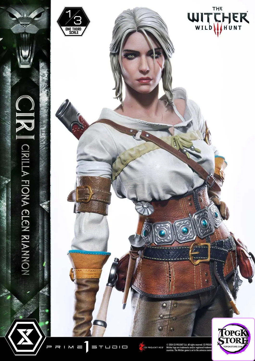 Prime 1 Studio – Museum Masterline The Witcher 3: Wild Hunt Ciri Fiona Elen Riannon MMW3-03 MMW3-03S(Licensed) - Photo