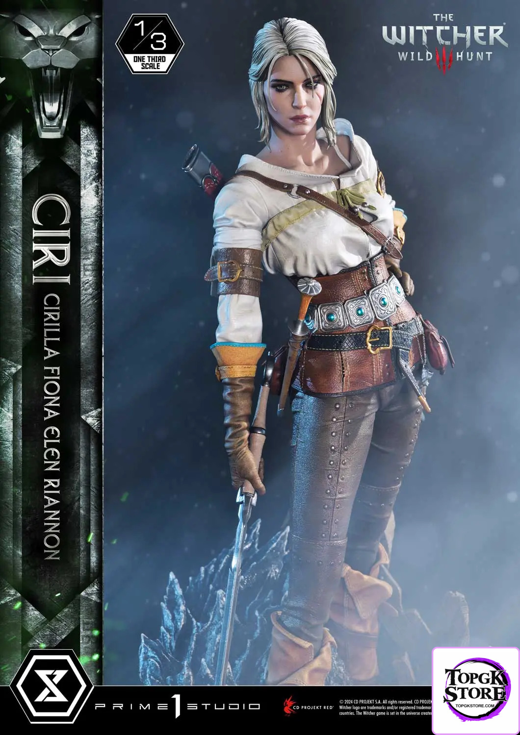 Prime 1 Studio – Museum Masterline The Witcher 3: Wild Hunt Ciri Fiona Elen Riannon MMW3-03 MMW3-03S(Licensed) - Photo