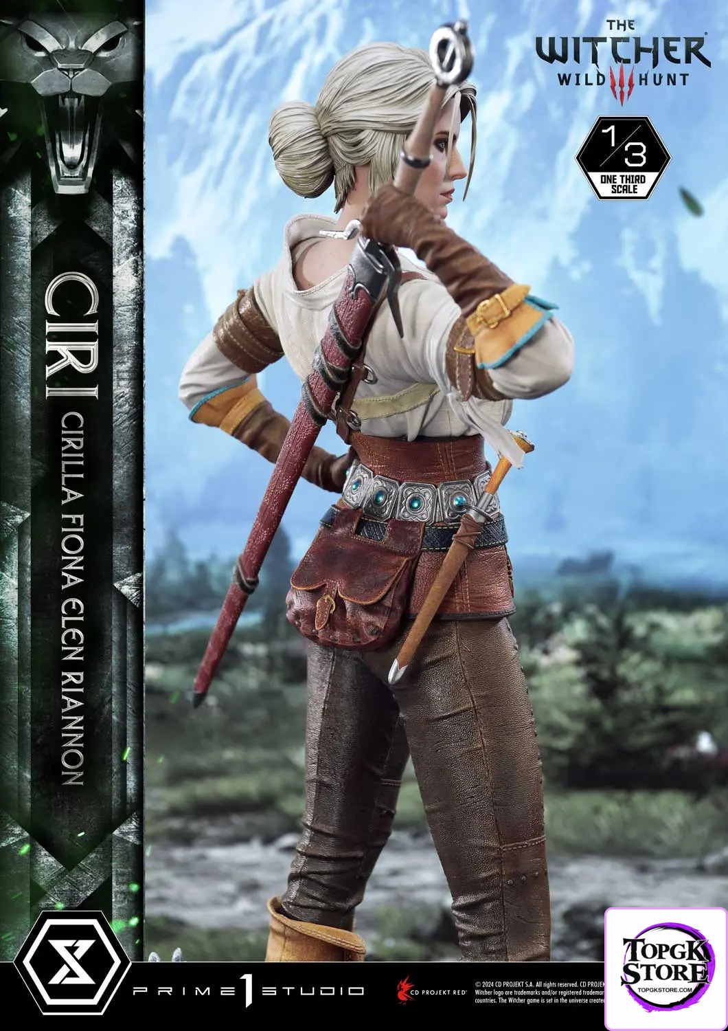 Prime 1 Studio – Museum Masterline The Witcher 3: Wild Hunt Ciri Fiona Elen Riannon MMW3-03 MMW3-03S(Licensed) - Photo
