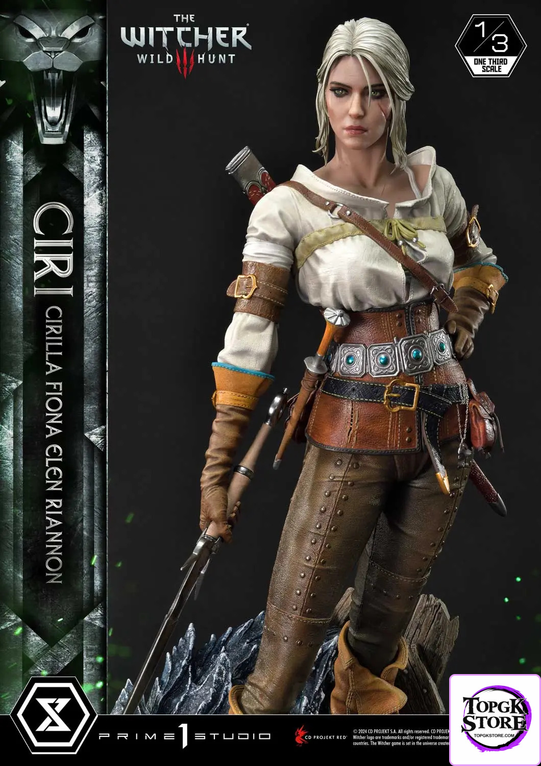 Prime 1 Studio – Museum Masterline The Witcher 3: Wild Hunt Ciri Fiona Elen Riannon MMW3-03 MMW3-03S(Licensed) - Photo