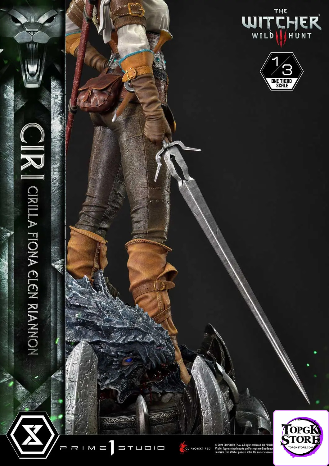 Prime 1 Studio – Museum Masterline The Witcher 3: Wild Hunt Ciri Fiona Elen Riannon MMW3-03 MMW3-03S(Licensed) - Photo