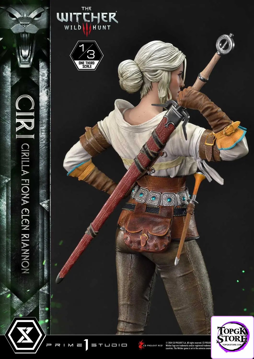 Prime 1 Studio – Museum Masterline The Witcher 3: Wild Hunt Ciri Fiona Elen Riannon MMW3-03 MMW3-03S(Licensed) - Photo