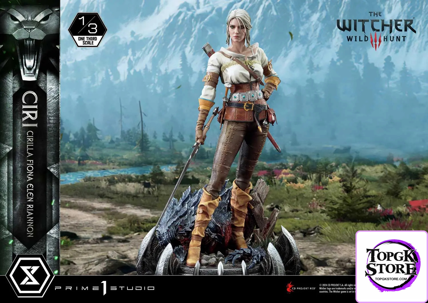 Prime 1 Studio – Museum Masterline The Witcher 3: Wild Hunt Ciri Fiona Elen Riannon MMW3-03 MMW3-03S(Licensed) - Photo