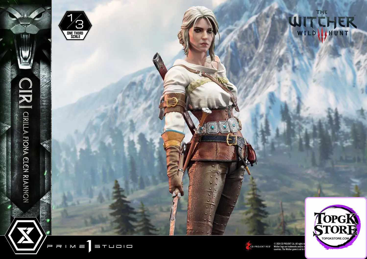 Prime 1 Studio – Museum Masterline The Witcher 3: Wild Hunt Ciri Fiona Elen Riannon MMW3-03 MMW3-03S(Licensed) - Photo