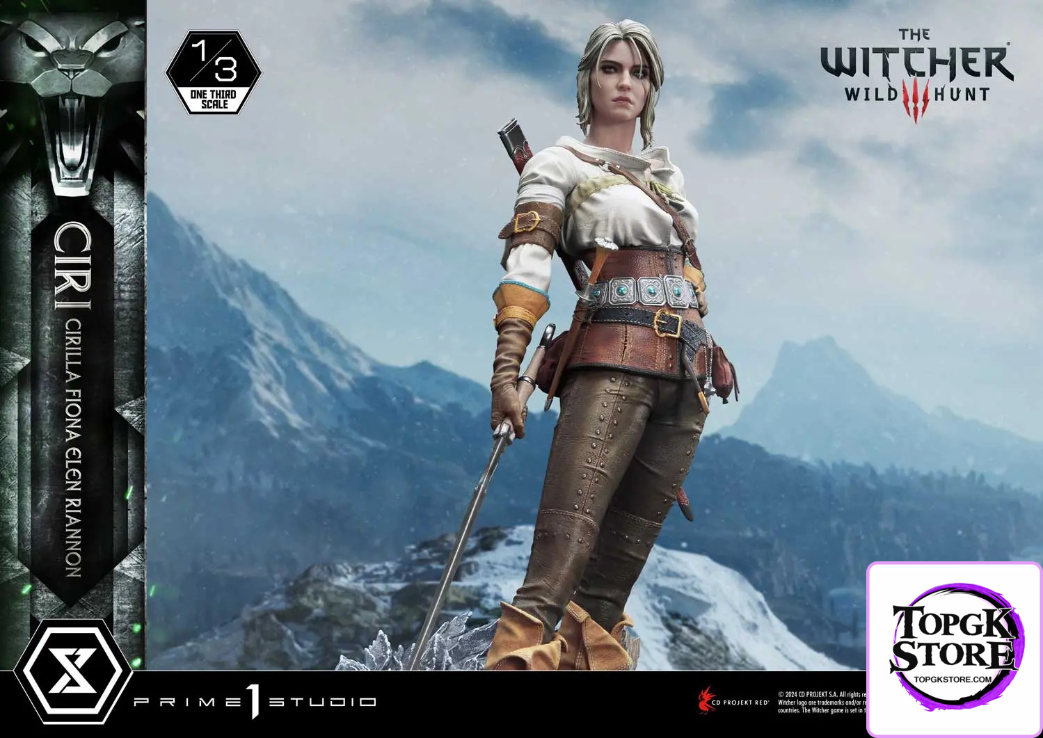 Prime 1 Studio – Museum Masterline The Witcher 3: Wild Hunt Ciri Fiona Elen Riannon MMW3-03 MMW3-03S(Licensed) - Photo