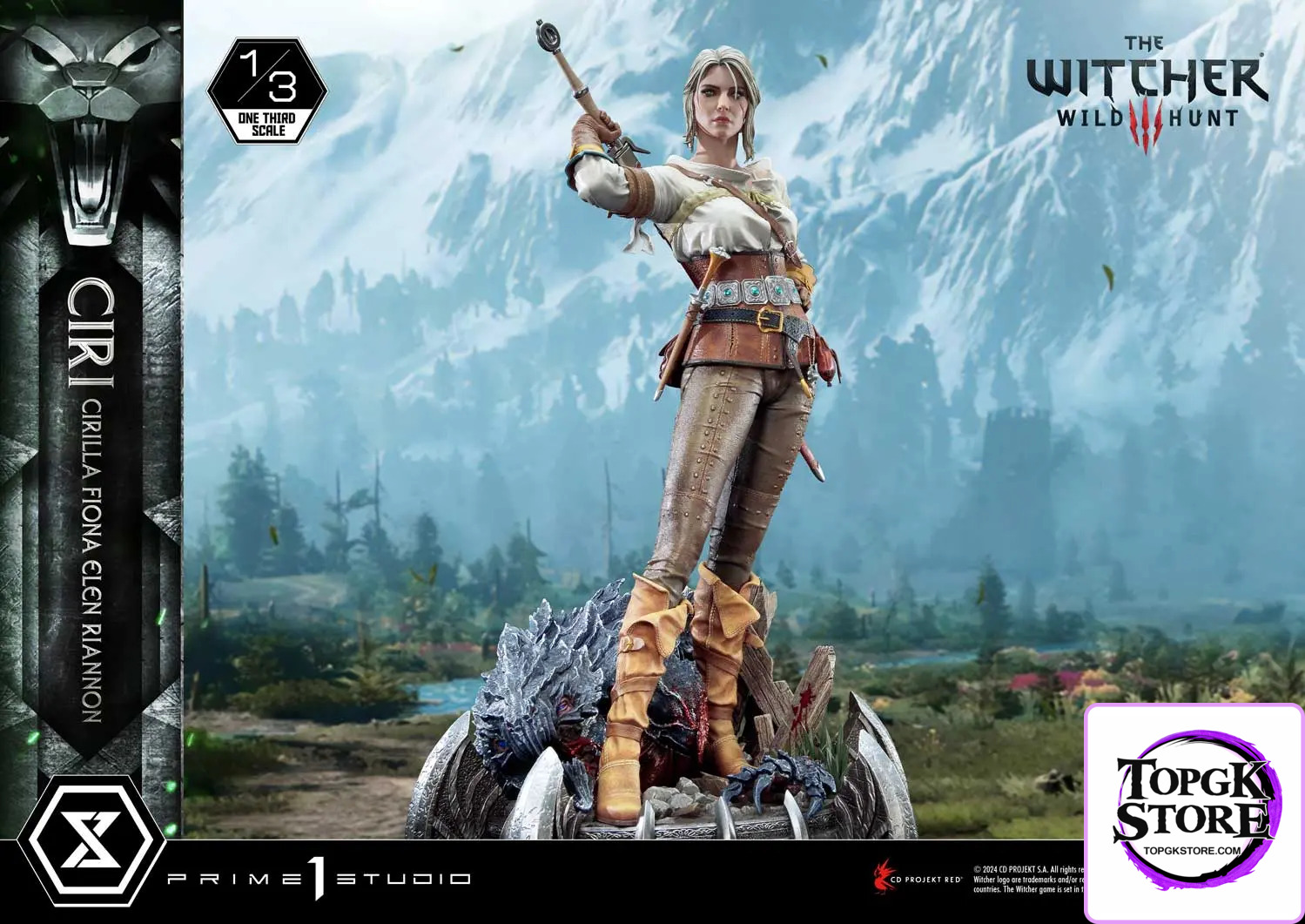 Prime 1 Studio – Museum Masterline The Witcher 3: Wild Hunt Ciri Fiona Elen Riannon MMW3-03 MMW3-03S(Licensed) - Photo