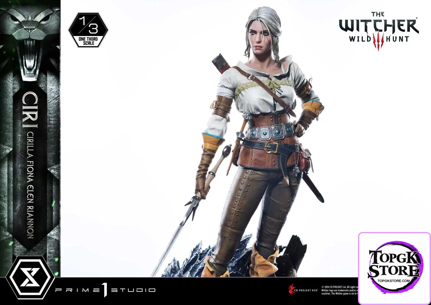Prime 1 Studio – Museum Masterline The Witcher 3: Wild Hunt Ciri Fiona Elen Riannon MMW3-03 MMW3-03S(Licensed) - Photo