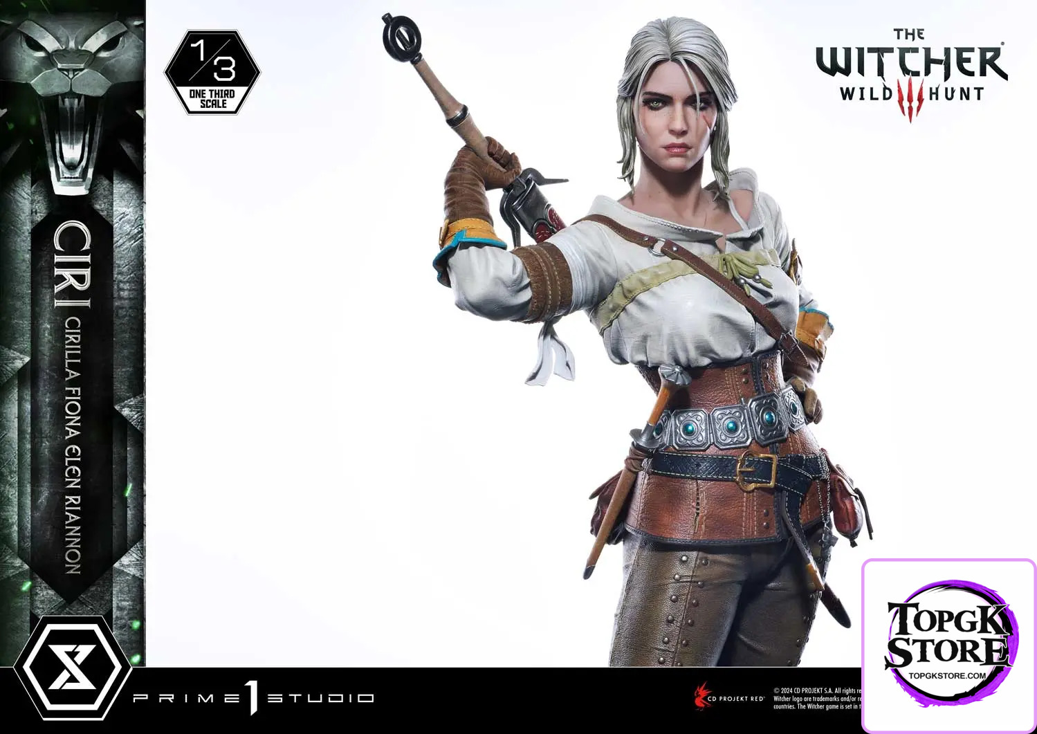Prime 1 Studio – Museum Masterline The Witcher 3: Wild Hunt Ciri Fiona Elen Riannon MMW3-03 MMW3-03S(Licensed) - Photo