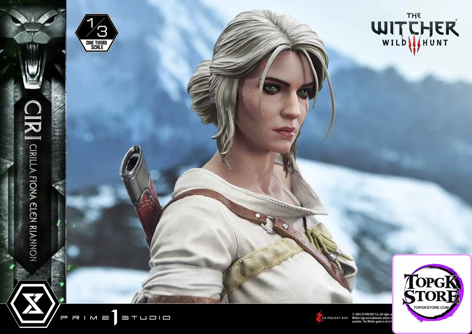Prime 1 Studio – Museum Masterline The Witcher 3: Wild Hunt Ciri Fiona Elen Riannon MMW3-03 MMW3-03S(Licensed) - Photo