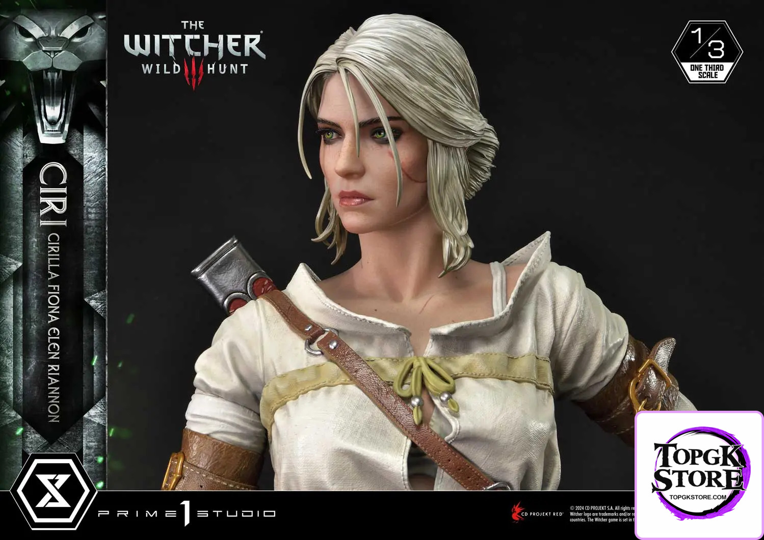 Prime 1 Studio – Museum Masterline The Witcher 3: Wild Hunt Ciri Fiona Elen Riannon MMW3-03 MMW3-03S(Licensed) - Photo