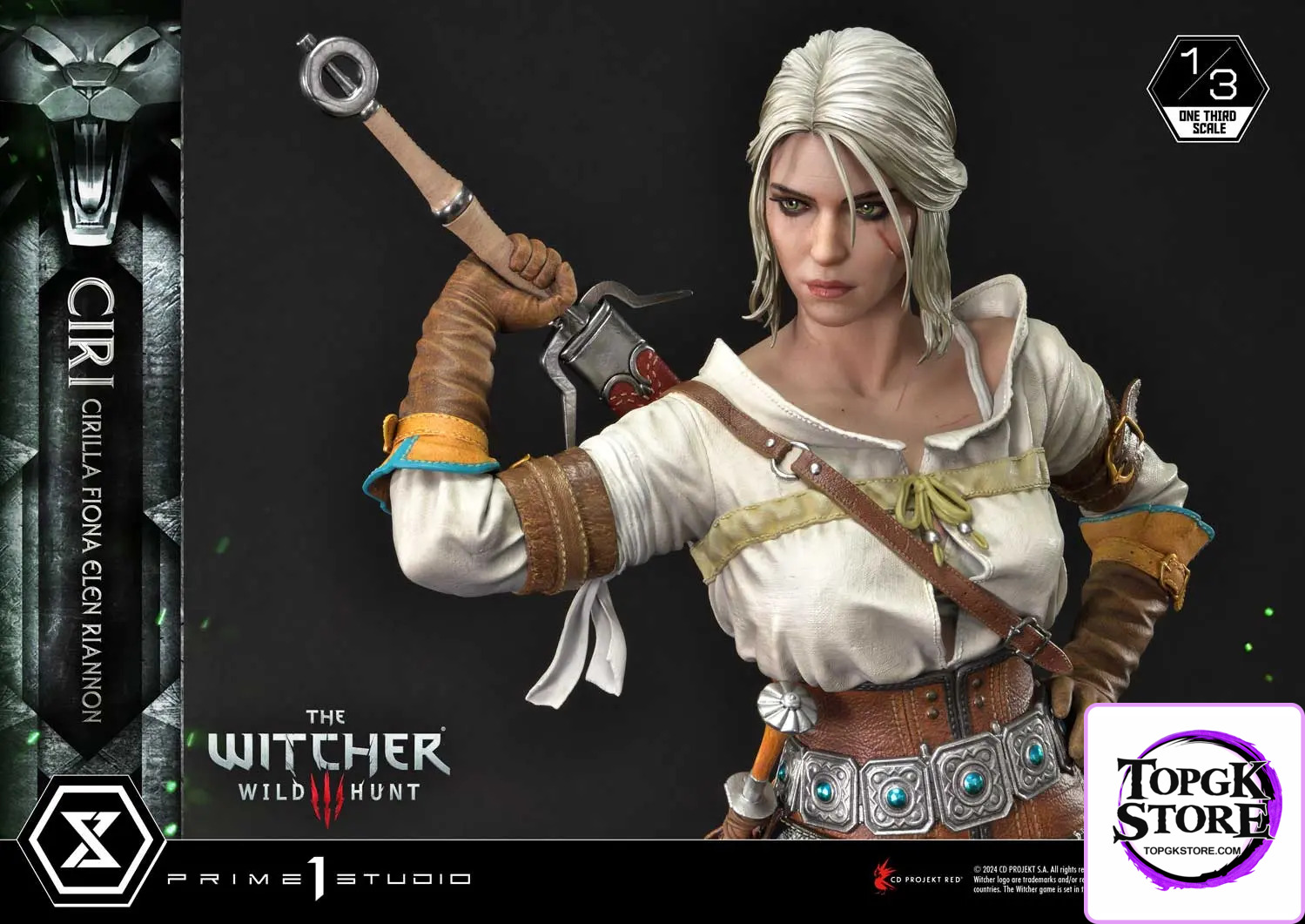 Prime 1 Studio – Museum Masterline The Witcher 3: Wild Hunt Ciri Fiona Elen Riannon MMW3-03 MMW3-03S(Licensed) - Photo