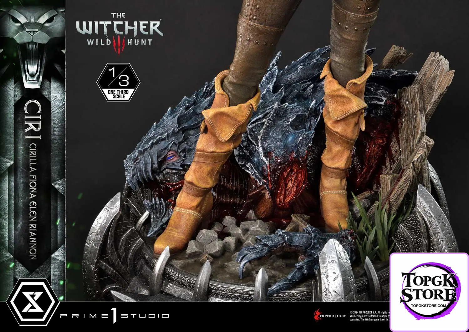 Prime 1 Studio – Museum Masterline The Witcher 3: Wild Hunt Ciri Fiona Elen Riannon MMW3-03 MMW3-03S(Licensed) - Photo