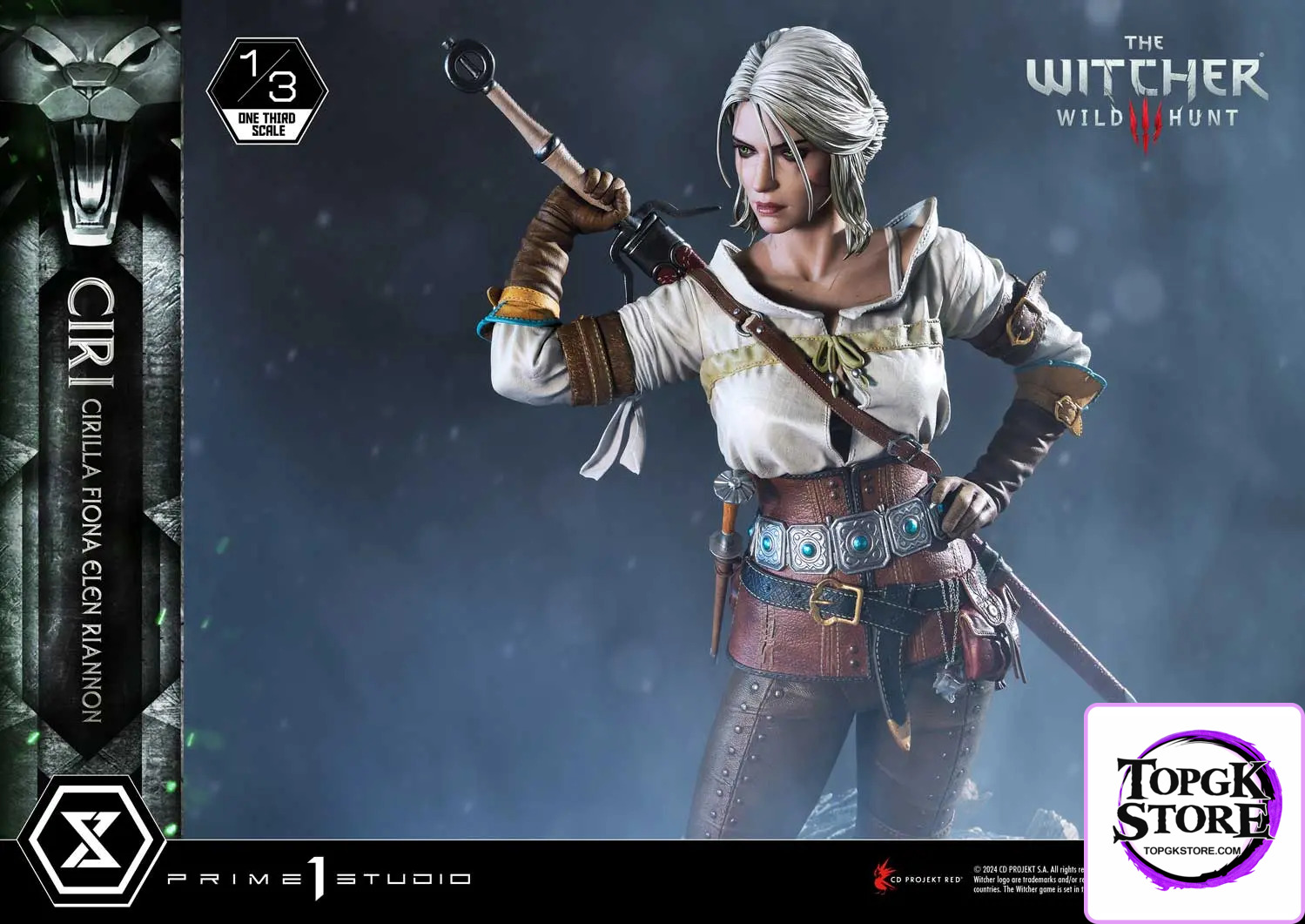 Prime 1 Studio – Museum Masterline The Witcher 3: Wild Hunt Ciri Fiona Elen Riannon MMW3-03 MMW3-03S(Licensed) - Photo