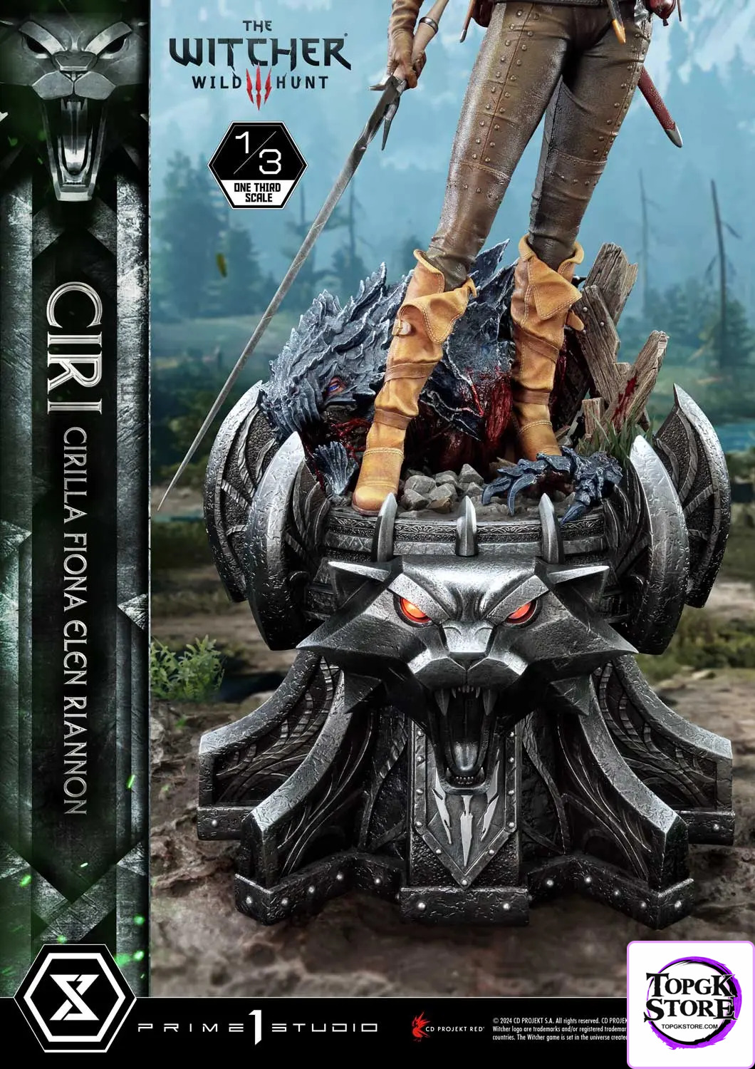 Prime 1 Studio – Museum Masterline The Witcher 3: Wild Hunt Ciri Fiona Elen Riannon MMW3-03 MMW3-03S(Licensed) - Photo