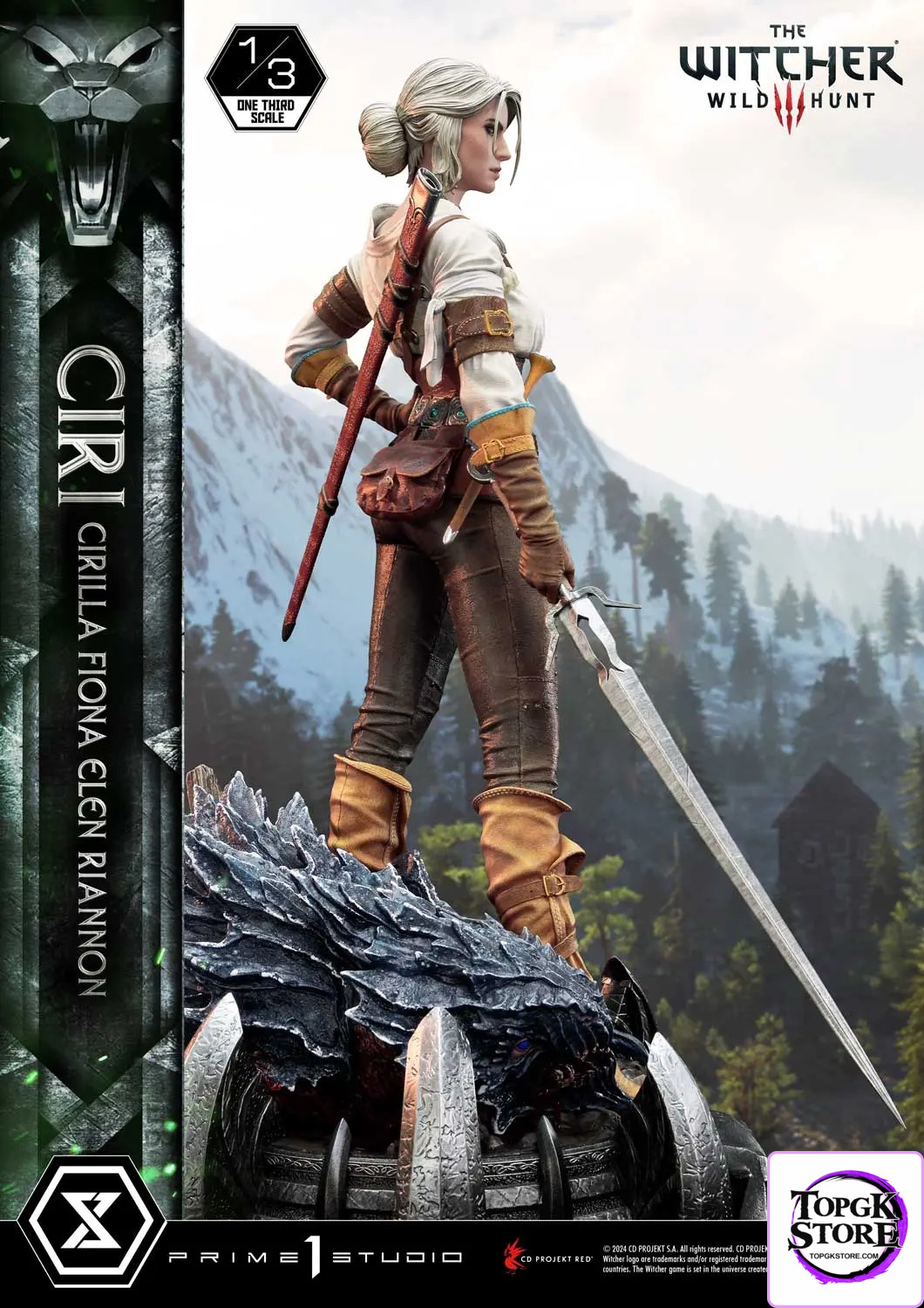 Prime 1 Studio – Museum Masterline The Witcher 3: Wild Hunt Ciri Fiona Elen Riannon MMW3-03 MMW3-03S(Licensed) - Photo
