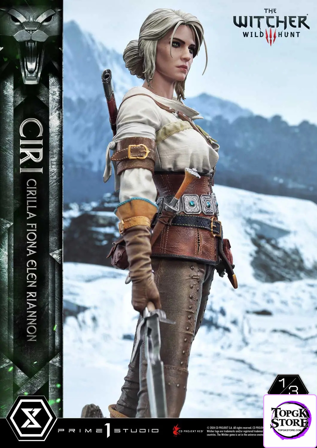 Prime 1 Studio – Museum Masterline The Witcher 3: Wild Hunt Ciri Fiona Elen Riannon MMW3-03 MMW3-03S(Licensed) - Photo