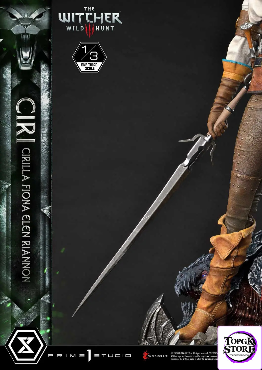 Prime 1 Studio – Museum Masterline The Witcher 3: Wild Hunt Ciri Fiona Elen Riannon MMW3-03 MMW3-03S(Licensed) - Photo