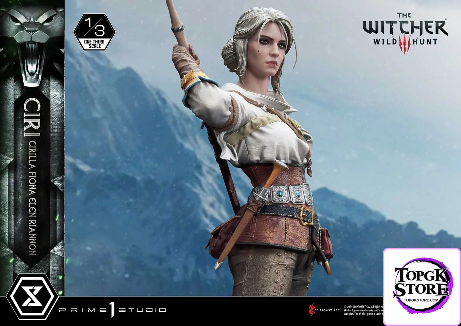 Prime 1 Studio – Museum Masterline The Witcher 3: Wild Hunt Ciri Fiona Elen Riannon MMW3-03 MMW3-03S(Licensed) - Photo