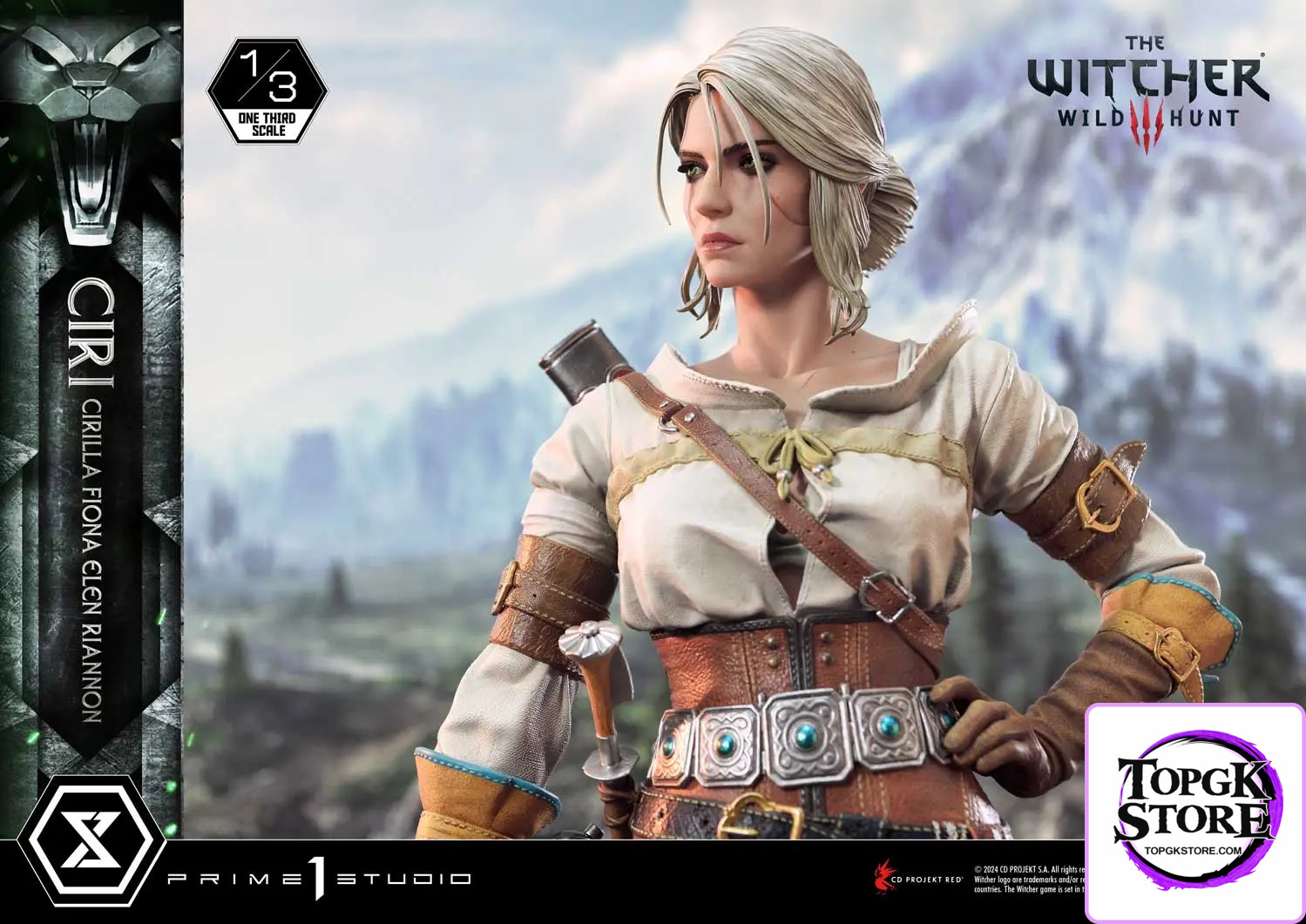 Prime 1 Studio – Museum Masterline The Witcher 3: Wild Hunt Ciri Fiona Elen Riannon MMW3-03 MMW3-03S(Licensed) - Photo