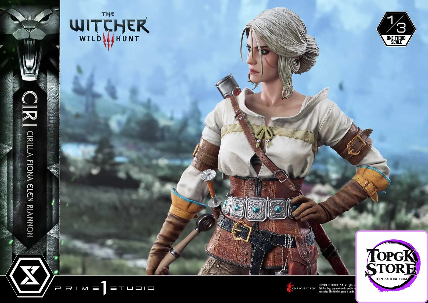 Prime 1 Studio – Museum Masterline The Witcher 3: Wild Hunt Ciri Fiona Elen Riannon MMW3-03 MMW3-03S(Licensed) - Photo