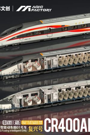 Magic Factory – 1/64 Iron Express Train Set Fuxing Hao CR400AF-S Assembly Model 1601 (Licensed) - Photo 10 | TopGKStore